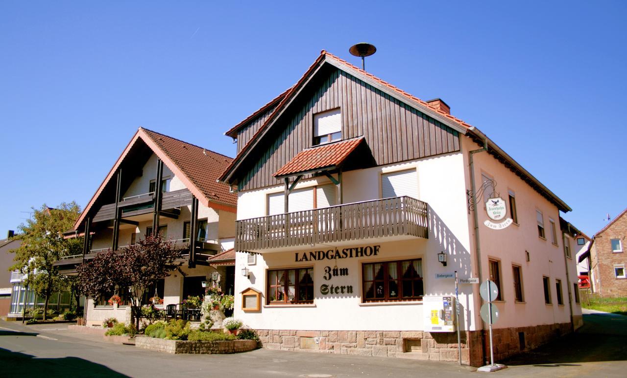 מלון Hünfeld Landgasthof Zum Stern מראה חיצוני תמונה